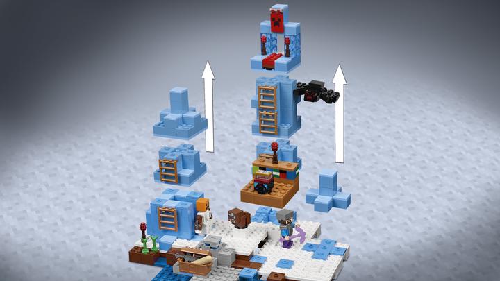 Image du produit LEGO Minecraft Türme aus Eis (21131, LEGO Minecraft)