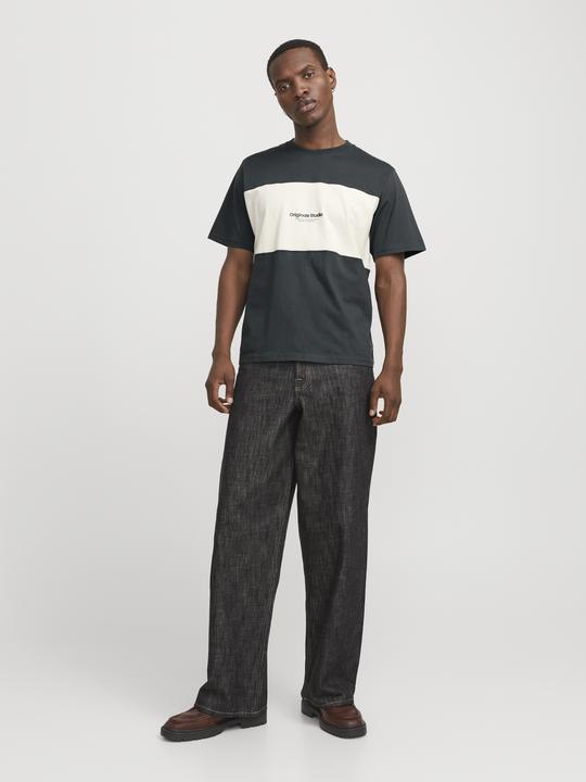 Produktbild Jack & Jones Jorvesterbro Block Tee Ss Crew Styd Aw24 (XXL)
