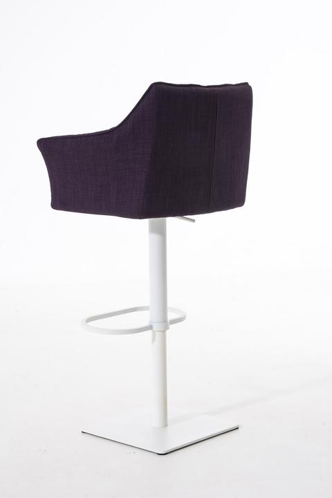 Image du produit CLP tabouret de bar Damaso W tissu, violet