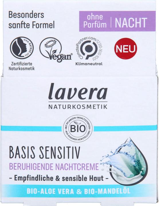 Image du produit Lavera Crème de nuit régénérante (50 ml, Nuit)