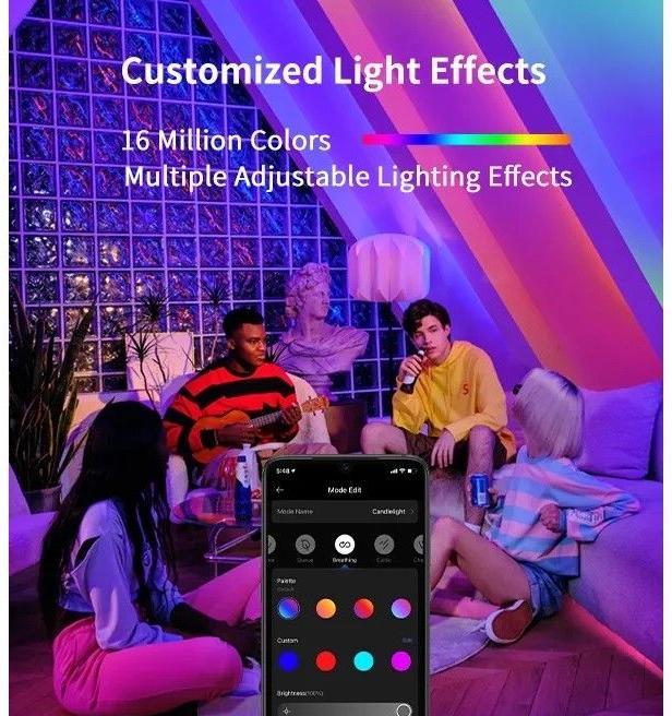 Image du produit Yeelight Lightstrip Pro (Multicolore, 200 cm, Intérieur)