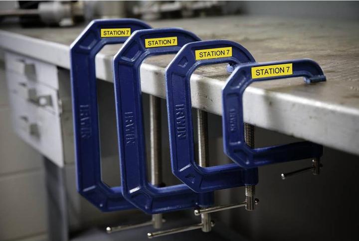 Produktbild Dymo XTL Schriftband, Vinyl (1.20 cm, Weiss)