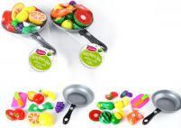 Creative fruit / vegetables for cutting + pan 17x30