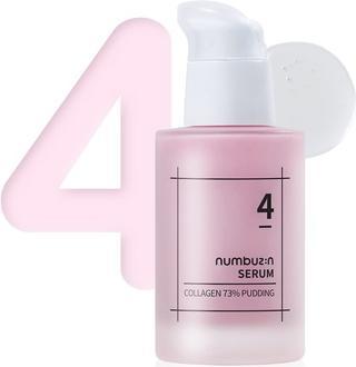 Produktbild Numbuzin Nr.4 Kollagen 73% Pudding Serum Faltenpflege Alterung stumpfe Haut Aufhellung Elastin Hyaluronsäure (50 ml)