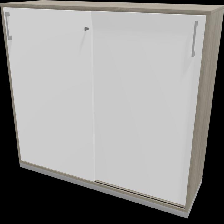 Bianco, Grigio argento, Legno decorativo grigio con struttura