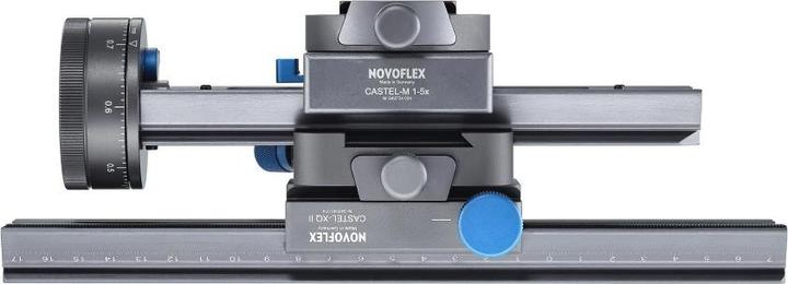 Image du produit Novoflex Castel M Chariot de réglage avec molette de mise au point (Traîneaux)