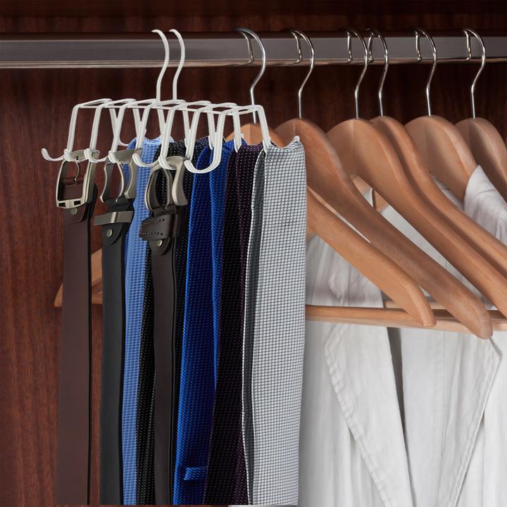 Actual product image Relaxdays Belt Hanger, 14 Hooks (1 x)