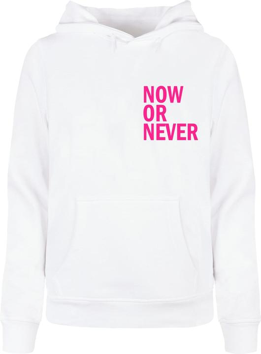 Immagine prodotto Merchcode Felpa con cappuccio Now Or Never Basic Donna - 113671 (L)