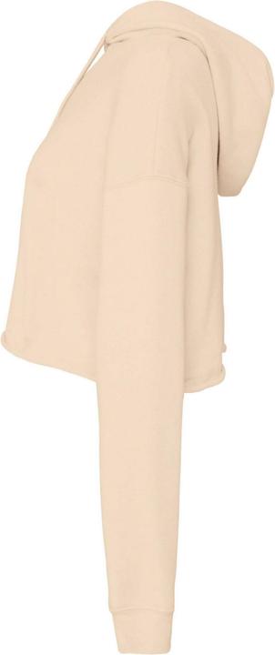 Actual product image Bella Canvas Womens/Ladies Fleece Crop Hoodie (L)