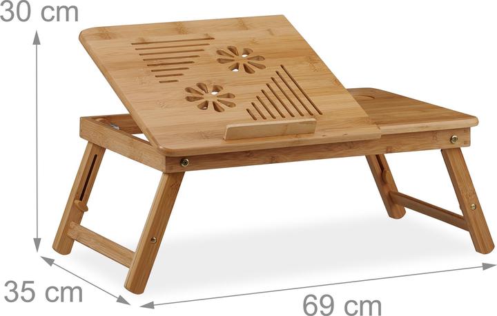 Immagine prodotto Relaxdays Tavolo per laptop