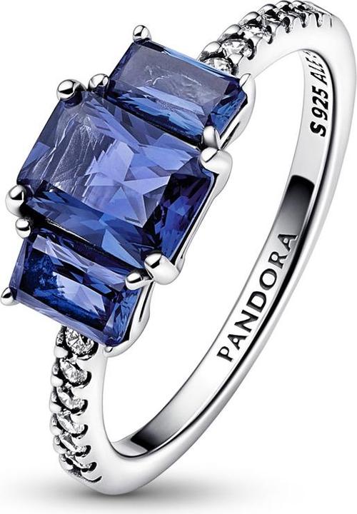 Produktbild Pandora Ring Blaue Steine (54, 925 Silber)