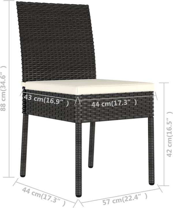 Actual product image VidaXL Santiago (180 cm)
