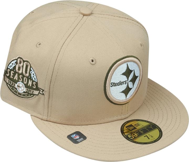 Produktbild New Era 59Fifty Cap ANNIVERSARY Pittsburgh Steelers - 7 1/8 (7 1/8)