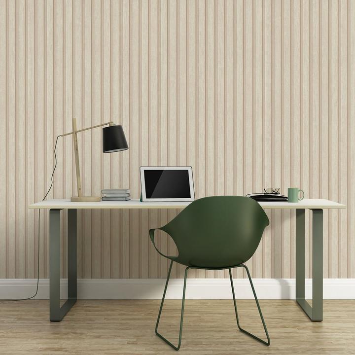 Actual product image AS Creation Wood Slats Wallpaper (53 x 1000 cm)
