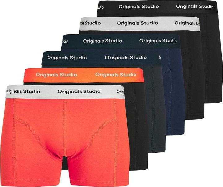Immagine prodotto Jack & Jones 6er Pack Vesterbro Solid Retro Short / Pant (L, confezione da 6)