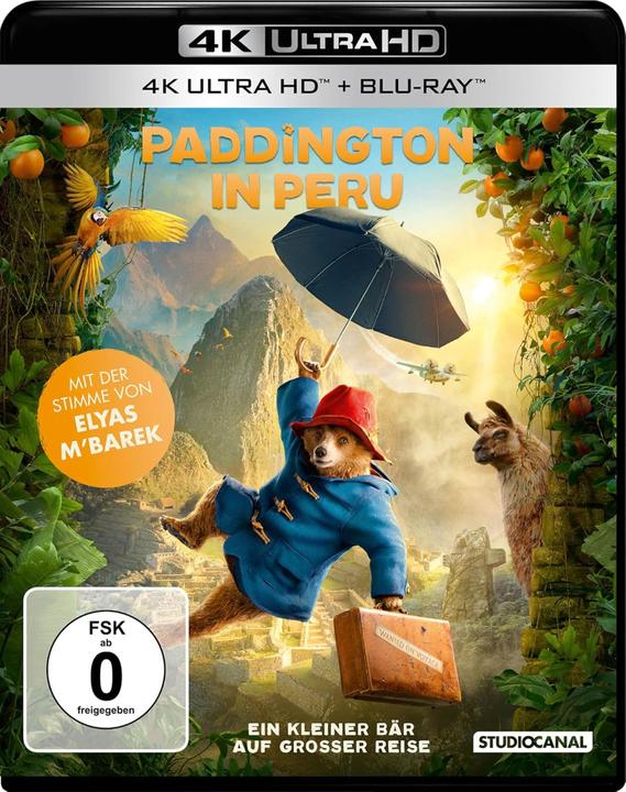 Paddington in Peru (Blu-ray, 20250515, Inglese, Tedesco)