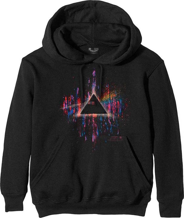 Pink Floyd Dark Side of the Moon Pink Splatter (Hoodie) (S)