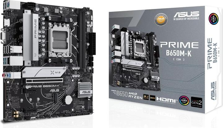 Produktbild ASUS Prime B650M-K (AM5, AMD B650, mATX)