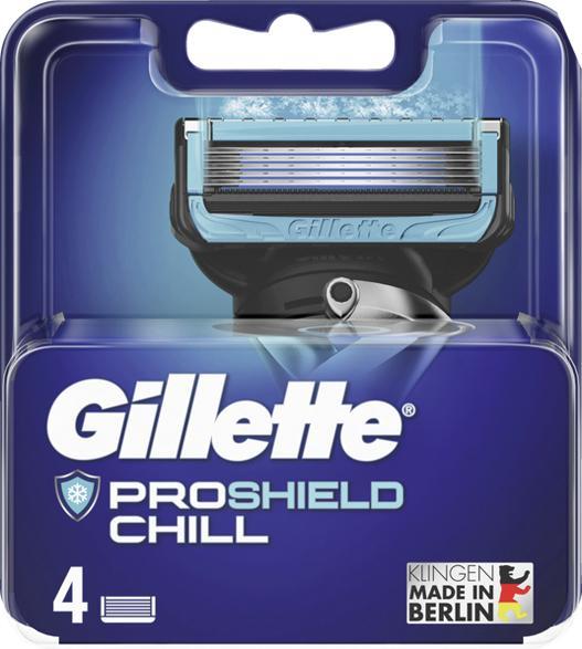 Actual product image Gillette Replacement blades Proshield Chill, pack of 4 (4 x)