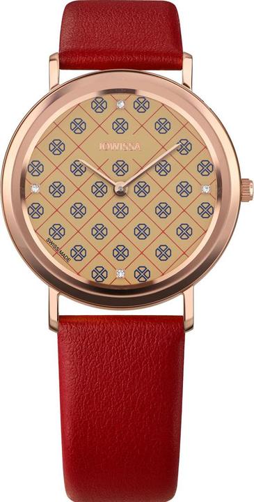 Marron, Beige, Rouge, Or rose