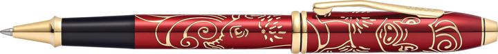 Actual product image Cross Rollerball Townsend Zodiac Year of the Pig 2019 (Red lacquer with 23-carat gold-plated millings, 1 x)