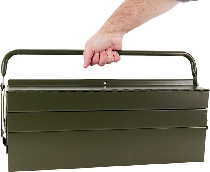 Produktbild Dönges Werkzeugkasten, 530 x 210 x 210 mm, fünfteilig, Anzahl Fächer 8 (5 Teile)