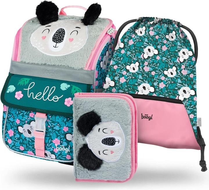 Image du produit Baagl 3-teiliges Schulranzen Set - Baby Koala