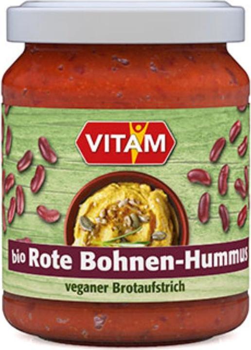 Image du produit Vitam Houmous aux haricots rouges bio (125 g)