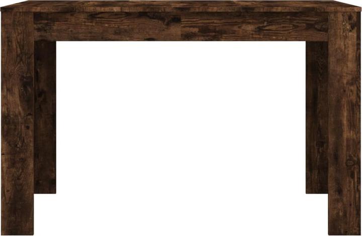 Actual product image VidaXL Esstisch Räuchereiche 120x60x76 cm Holzwerkstoff,Farbe (120 x 60 x 76 cm)