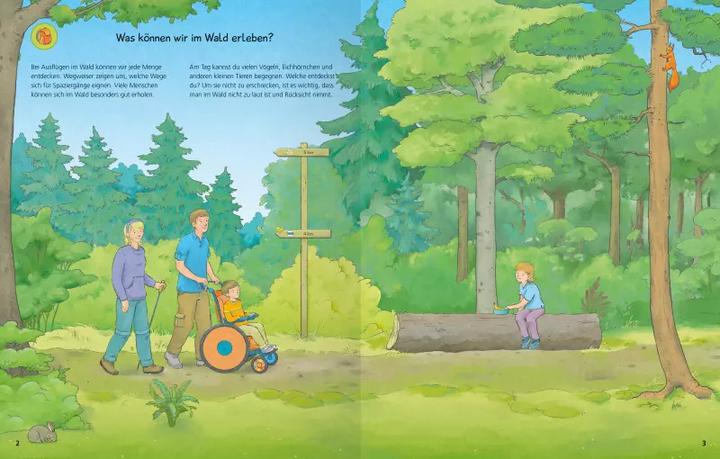 Image du produit Ravensburger Pourquoi? Pourquoi? Pourquoi? Cahier d'autocollants : Dans la forêt