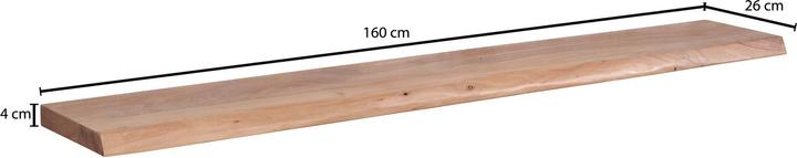 Image du produit Wohnling avec (160 x 26 x 4 cm)