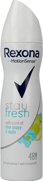 Produktbild Rexona Blue Poppy Apple Deodorant Spray 150ml (Spray, 150 ml)