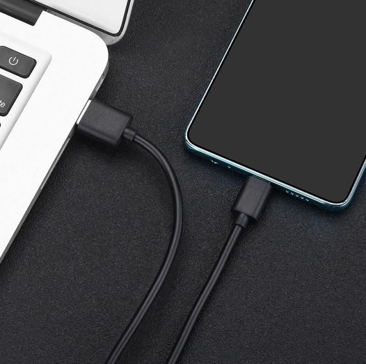 Actual product image PowerGuard Extra Short USB-C USB-A SuperCharge Cable 25cm (USB 3.2 Gen 1)