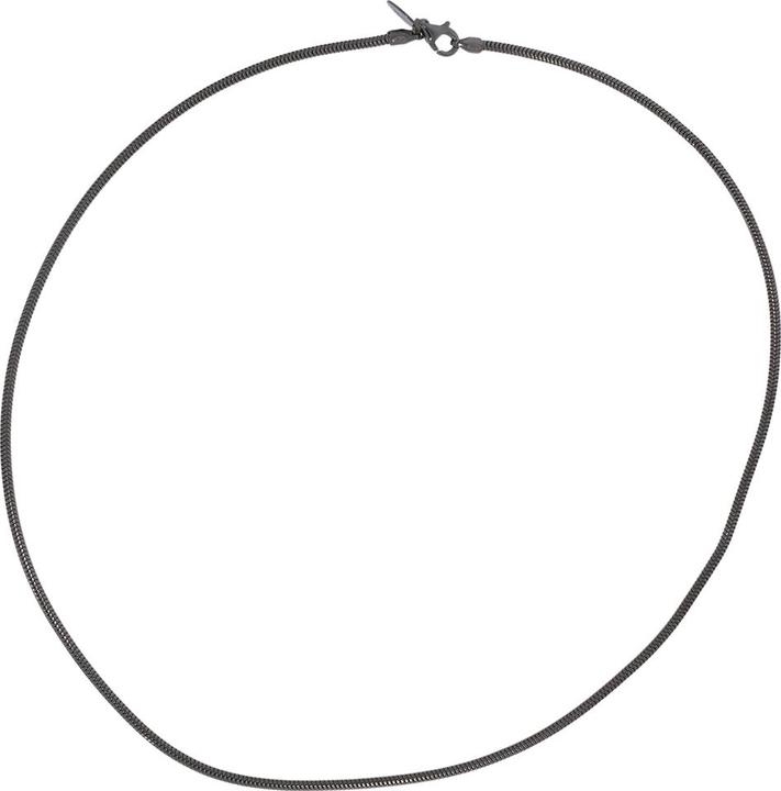 Image du produit Xen Collier serpent de 42 cm en argent 925 black rhodium (Argent sterling 925, 42 cm)