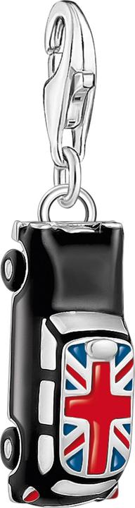 Image du produit Thomas Sabo Charm pendentif London Taxi avec Union Jack argent (Argent 925, Émail)