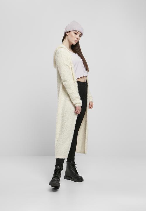 Image du produit Urban Classics Cardigan femme à capuche en plumes (M)