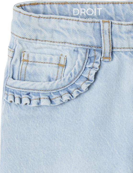 Actual product image Vertbaudet Straight girls' jeans, COMFORT waist size (92)