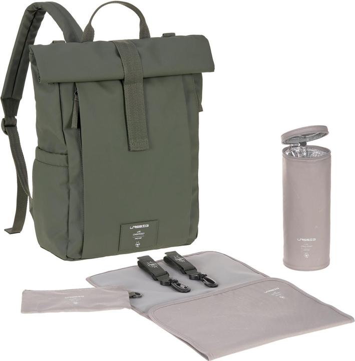 Actual product image Lässig Green Label Rolltop Up changing rucksack