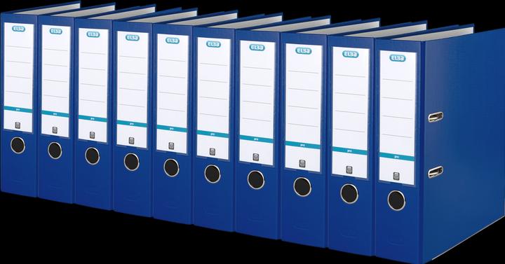 Actual product image Elba Folder smart PP paper, spine width: 80 mm, light blue DIN A4, cover outside PP (A4, 80 mm, 1 Piece)