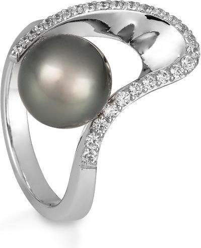 Produktbild Breuning RING - C.ZP BRAUN/Brill. 0,225 Ct. H/si (52, 750/18 K Gold)