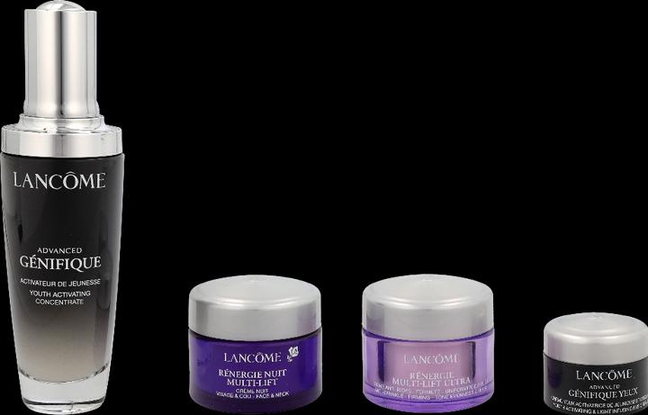 Produktbild Lancôme Genifique Set 2023 Genifique Serum Genifique New Eye Mulit-Lift Cream Ultra Cream Night Cream (Gesichtspflege set)