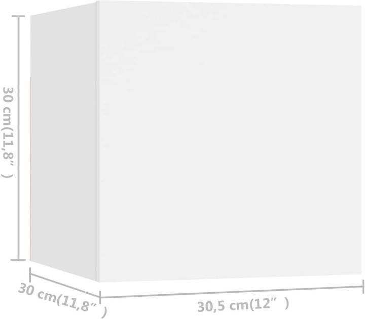 Actual product image VidaXL Lea (30.5 x 30 x 90 cm)