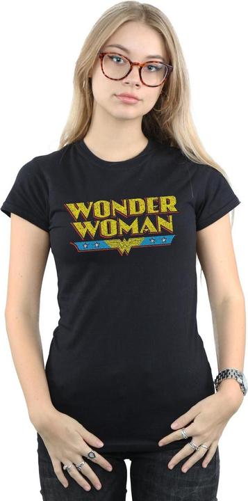 Immagine prodotto Wonder Woman Crackle Logo Maglietta Donna (L)