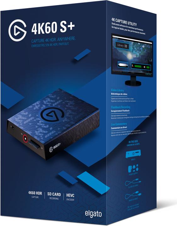 Actual product image Elgato Game Capture 4K60 S+ (PC)