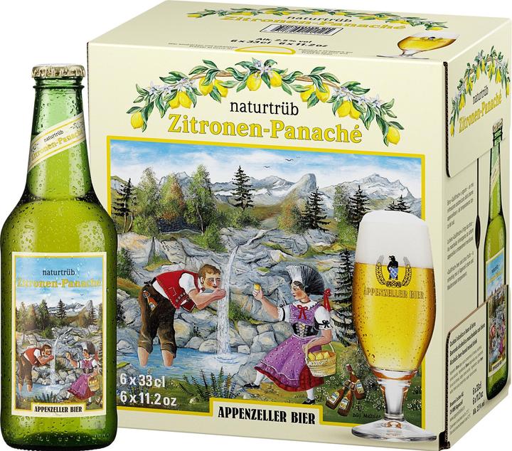 Produktbild Appenzeller Bier Panaché (6 x 33 cl)