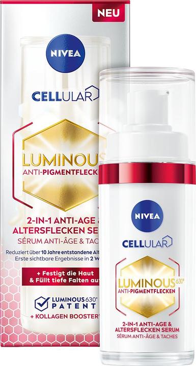NIVEA Cellular Luminous630 2in1 Anti-Age & Age Spot Serum (30 ml)