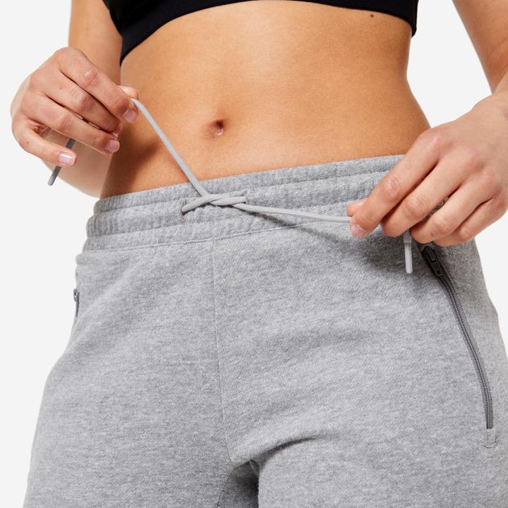 Image du produit Domyos Pantalon de jogging femme Slim - gris (W38)