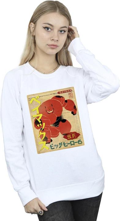 Produktbild Disney Big Hero 6 Baymax Baymax Newspaper Sweatshirt (XL)