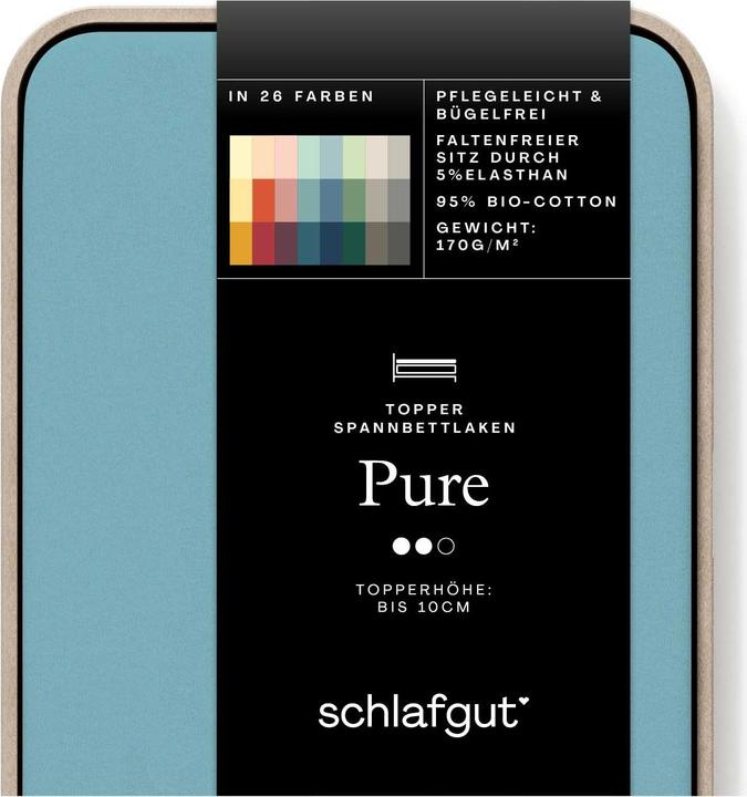 Immagine prodotto schlafgut Pure Topper (90 x 190 - 100 x 220 cm)