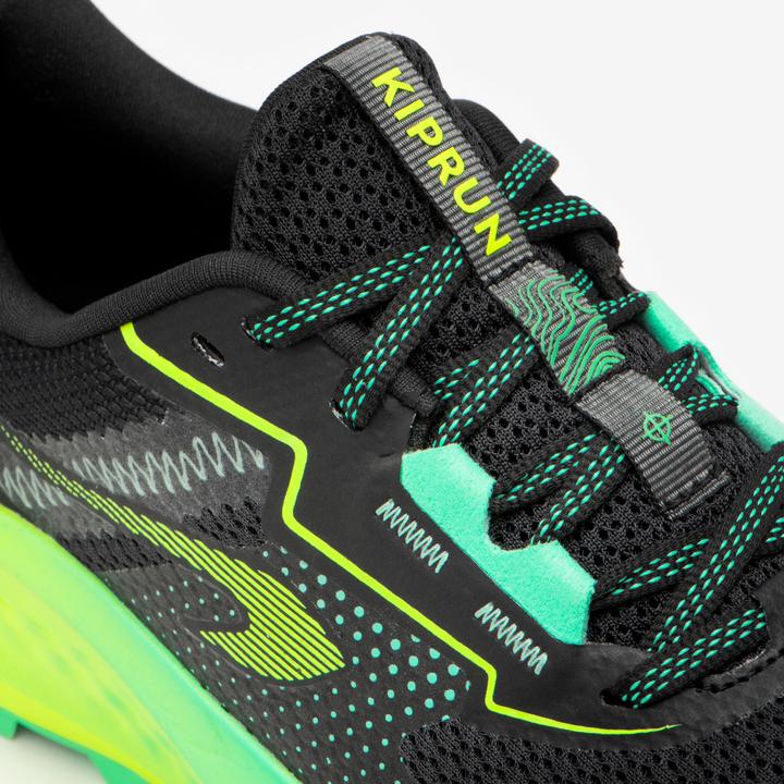 Image du produit Kiprun Chaussures de course Trailrunning Crosslauf Enfants - K500 Grip noir/vert (32)